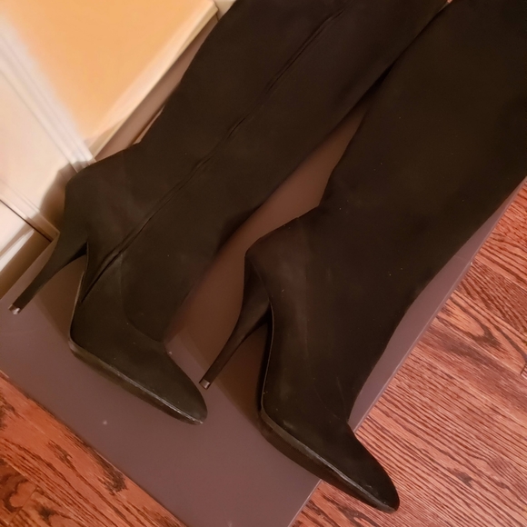 Designer Bottega Veneta knee high pointed boots - Picture 5 of 6